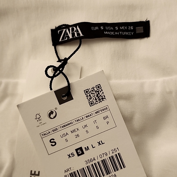 NWT Zara High-Waist Jeweled Buckled Mini Skirt, Size S - Picture 14 of 14